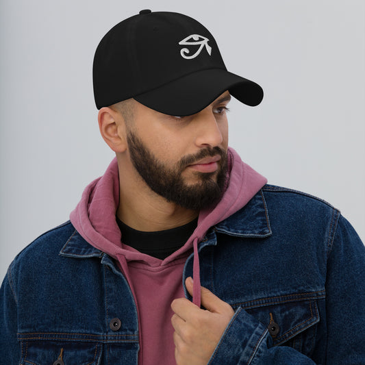 Embroidered Eye of Ra Dad Hat