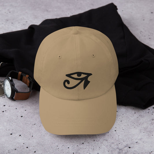 Embroidered Eye of Ra Dad Hat