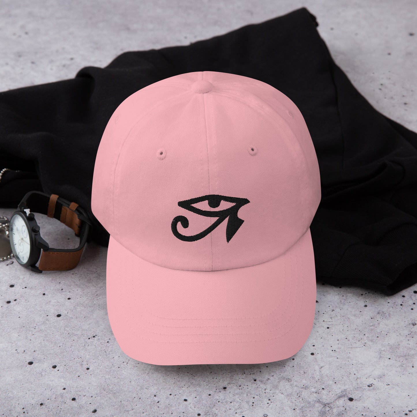 Embroidered Eye of Ra Dad Hat