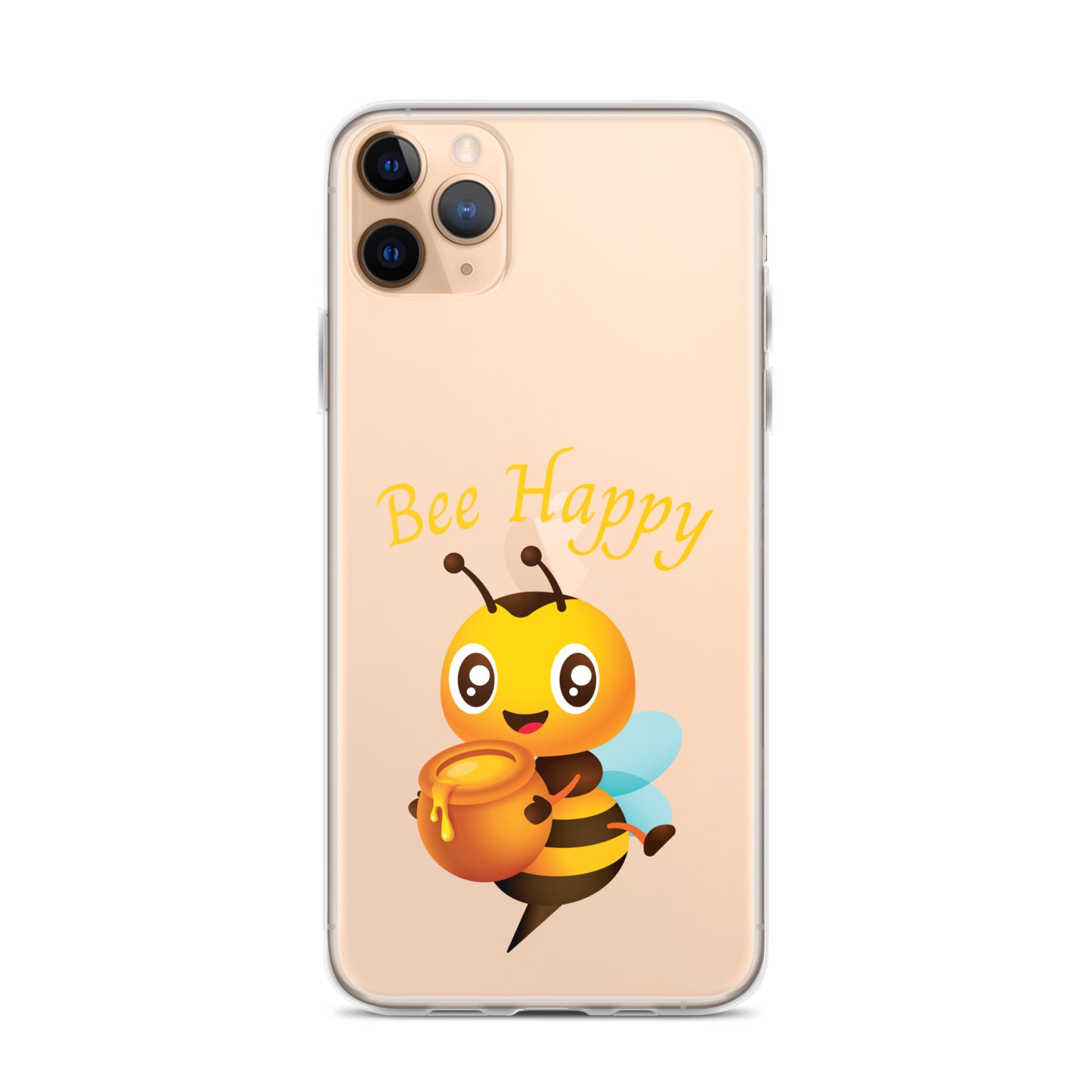 Clear Bee Happy Case for iPhone®