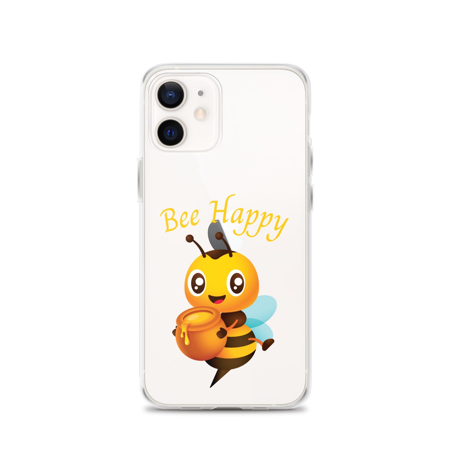 Clear Bee Happy Case for iPhone®