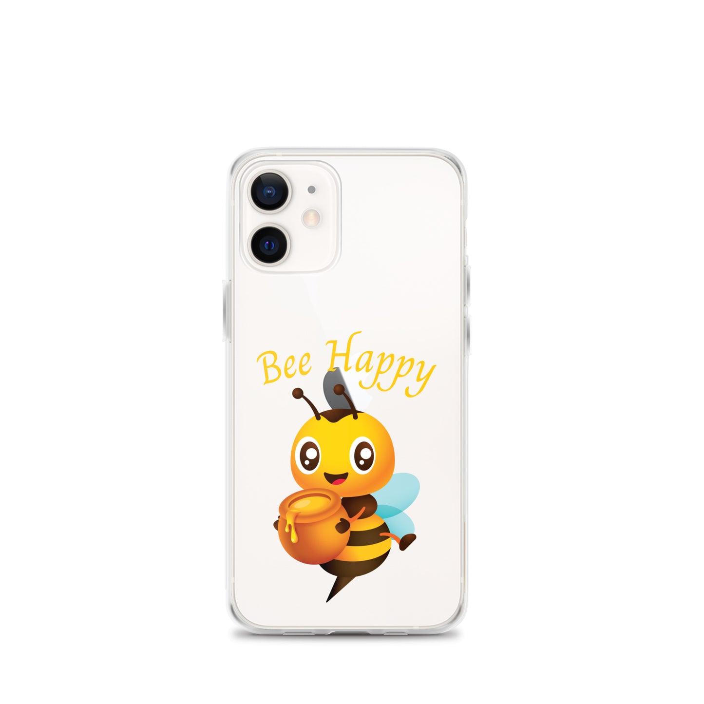 Clear Bee Happy Case for iPhone®