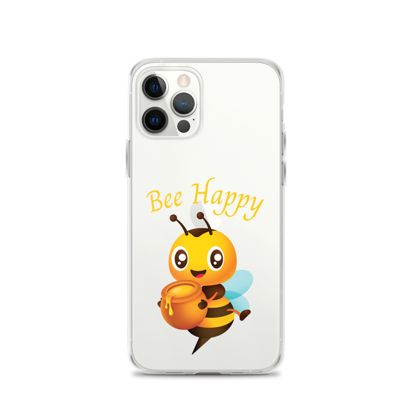 Clear Bee Happy Case for iPhone®