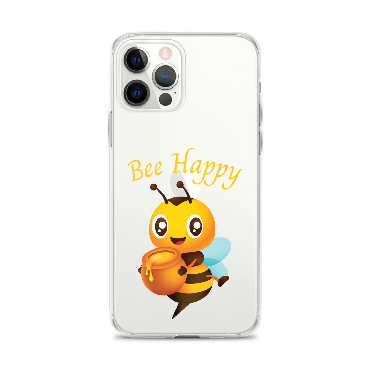 Clear Bee Happy Case for iPhone®