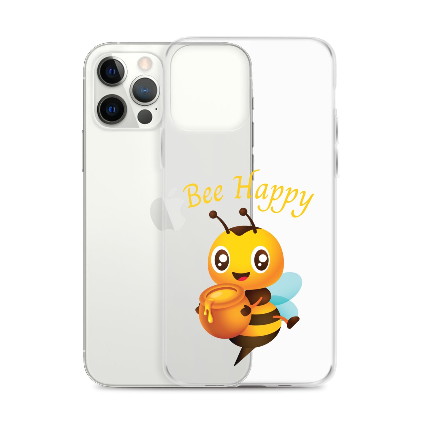 Clear Bee Happy Case for iPhone®