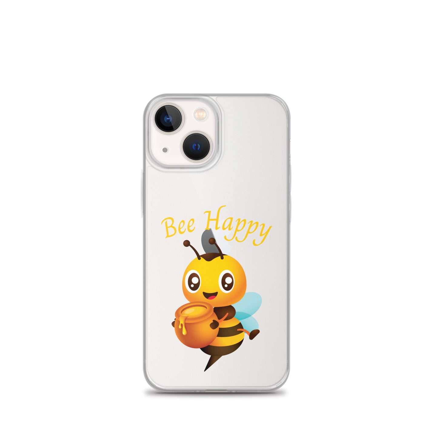 Clear Bee Happy Case for iPhone®