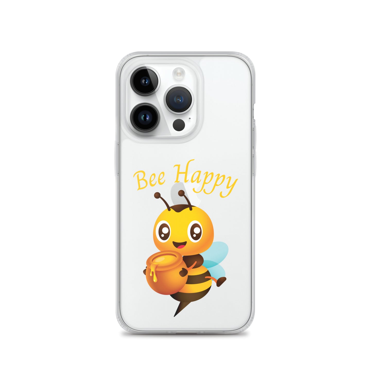 Clear Bee Happy Case for iPhone®