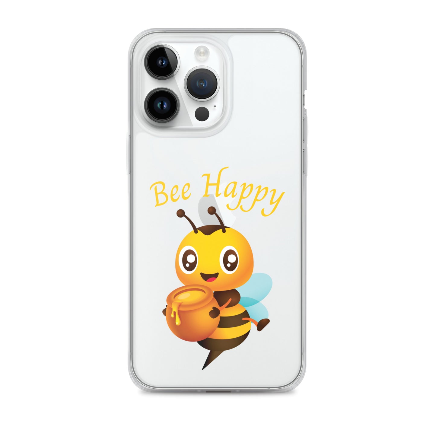 Clear Bee Happy Case for iPhone®