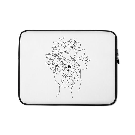 Laptop blossom sleeve