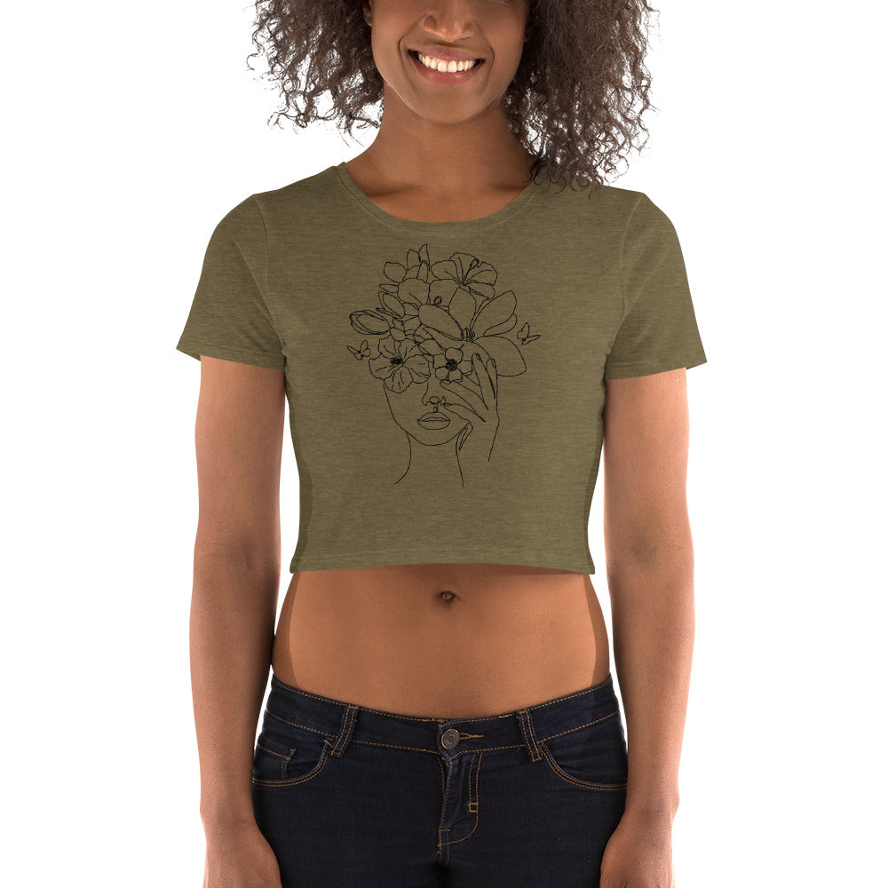 Women’s Blossom Crop Tee