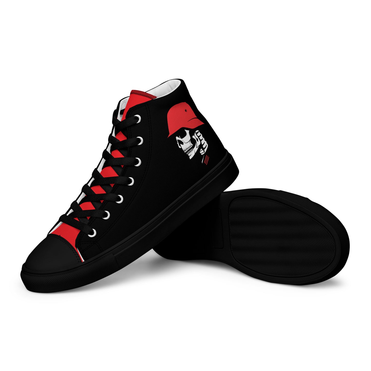 Women’s high top canvas shoes