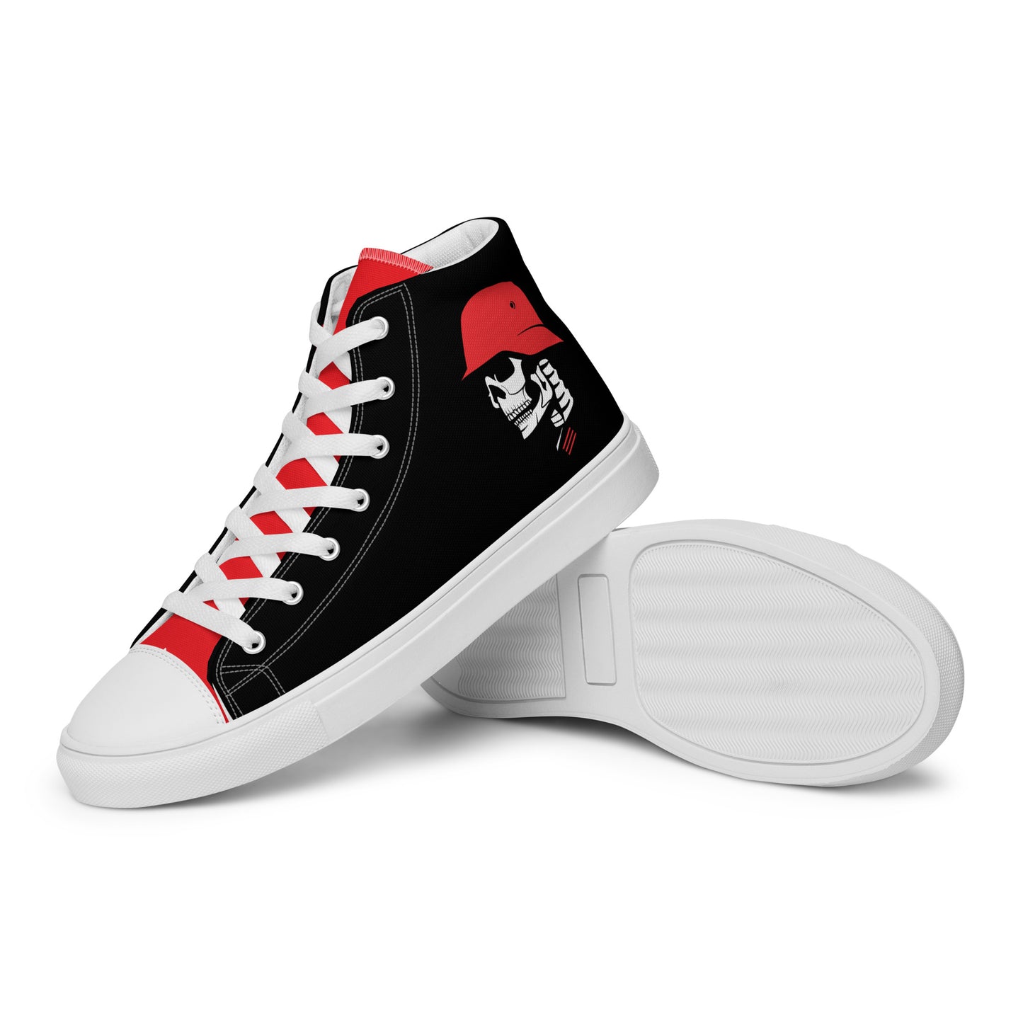 Women’s high top canvas shoes