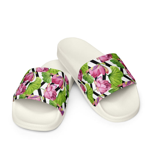 Women's Lotus Slides