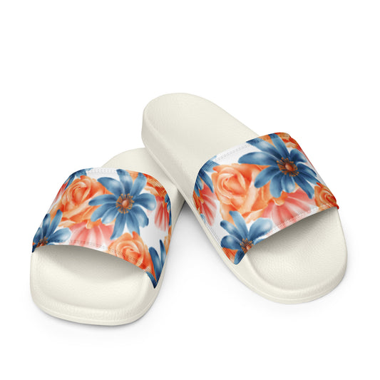 Women's Assorted Flowers Slides