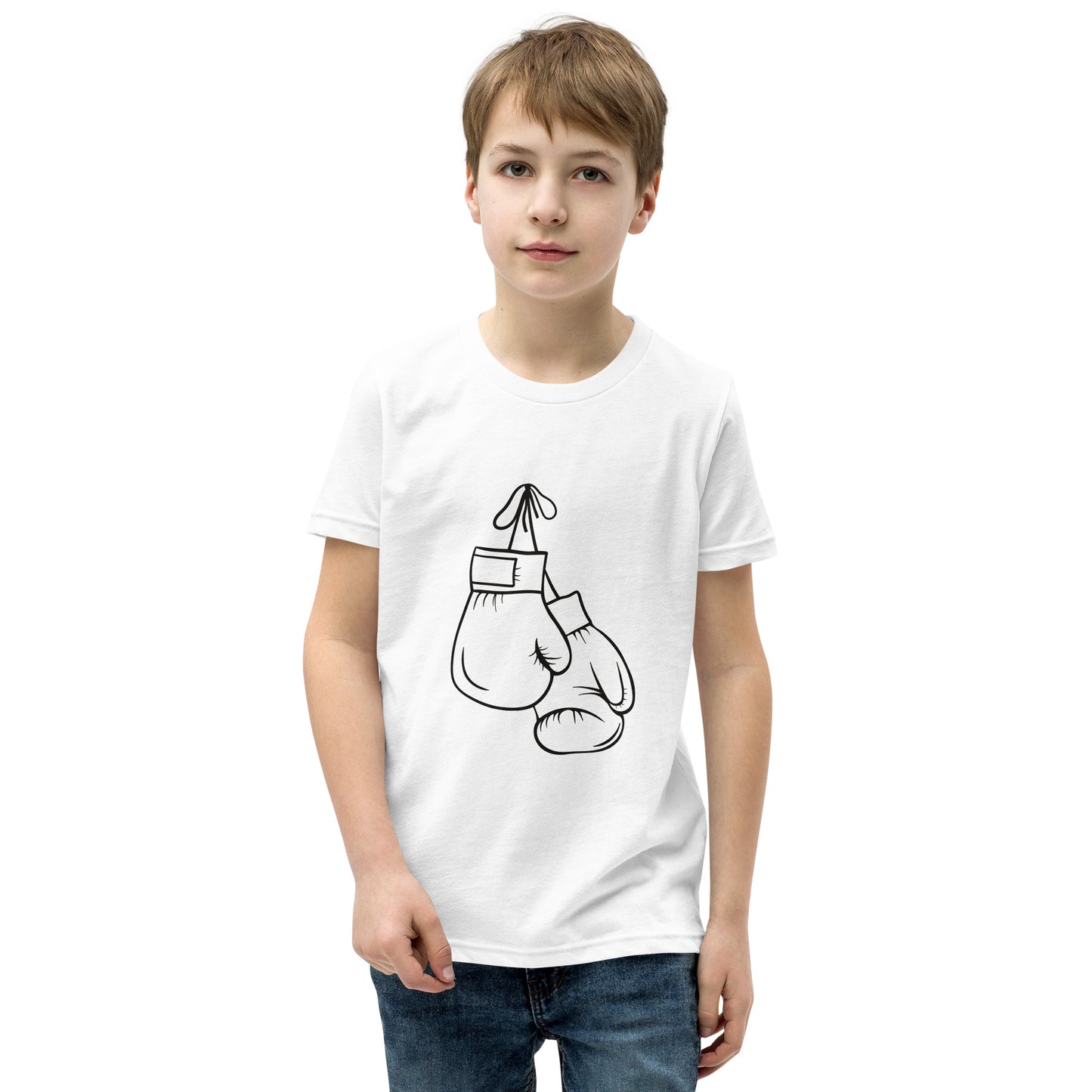 Youth Boxing Gloves Short-sleeve T-Shirt- DP design